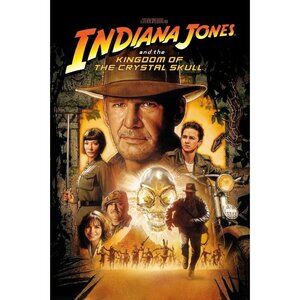 Indiana Jones and The Kingdom of the Crystal Skull Paramount Movies DVD
